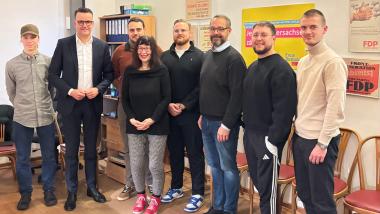 Neu gewählter FDP-Ortsvorstand ab 2025